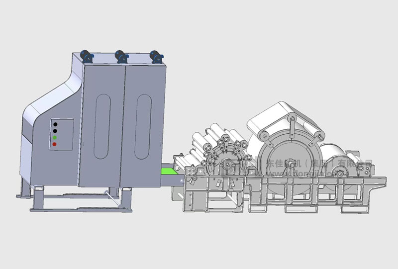 Industrial High-Performance Fiber Carding Machine
