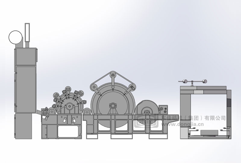 High-Performance Fiber Carding Machine 
